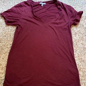 Charlotte Russe cotton vneck